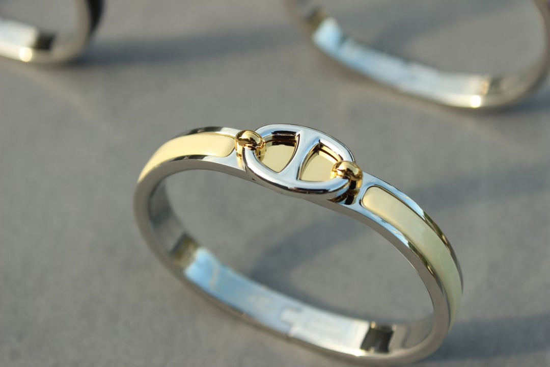 [：Polaidi Jewelry]CLIC CHAINE SILVER BRACELET