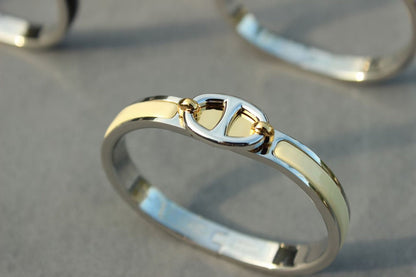 [Polaidi Jewelry]CLIC CHAINE SILVER BRACELET