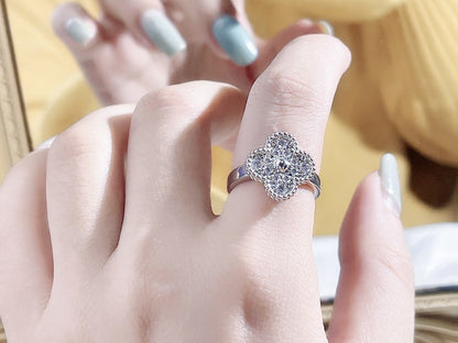 [Polaidi Jewelry]CLOVER DIAMOND RING