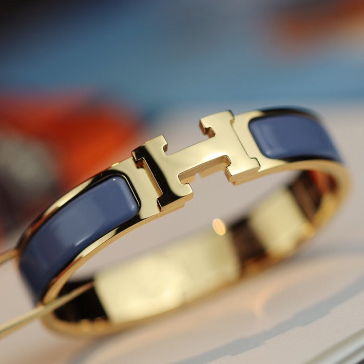 [Polaidi Jewelry]H BRACELET 12MM BLUE GRAY