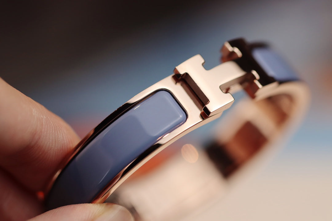 [Polaidi Jewelry]H BRACELET 12MM BLUE GRAY