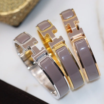[：Polaidi Jewelry]H BRACELET 12MM BROWN
