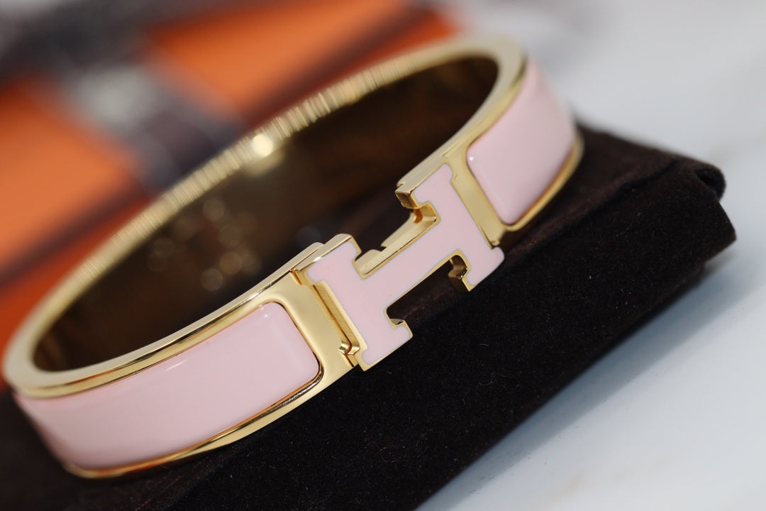 [：Polaidi Jewelry]H BRACELET 12MM PINK