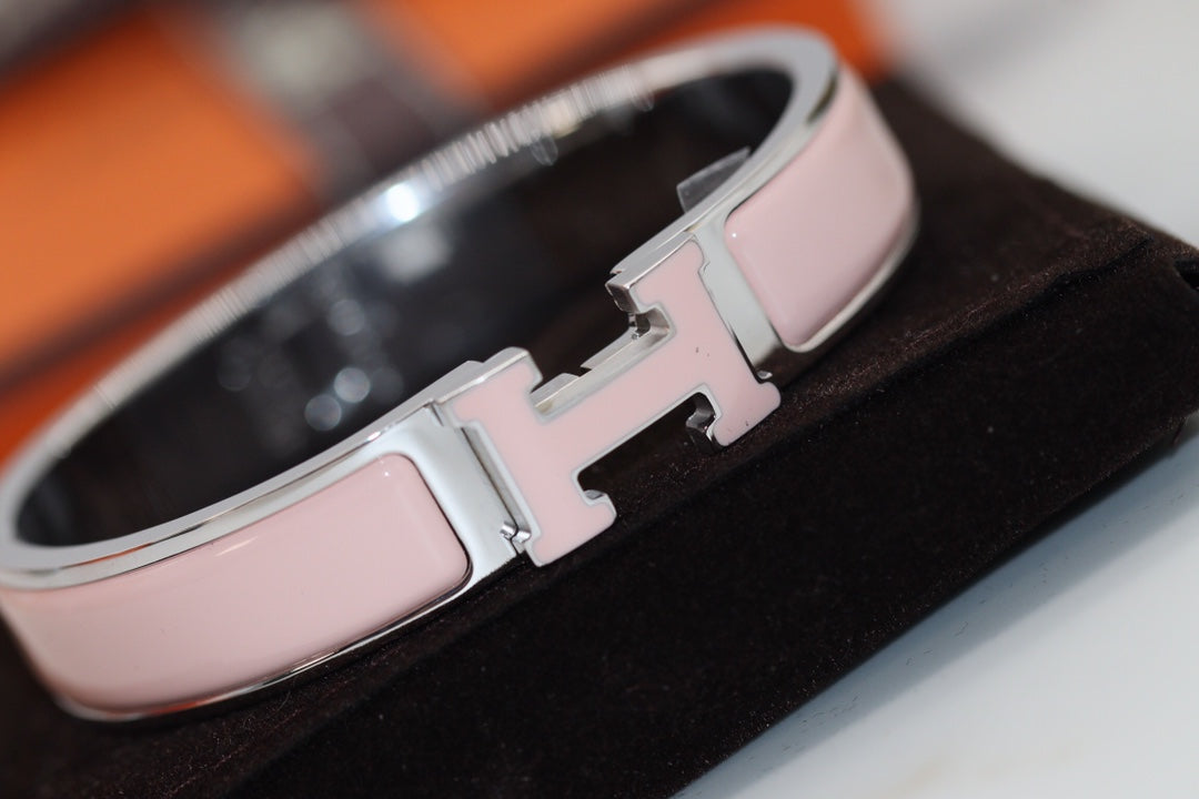 [：Polaidi Jewelry]H BRACELET 12MM PINK