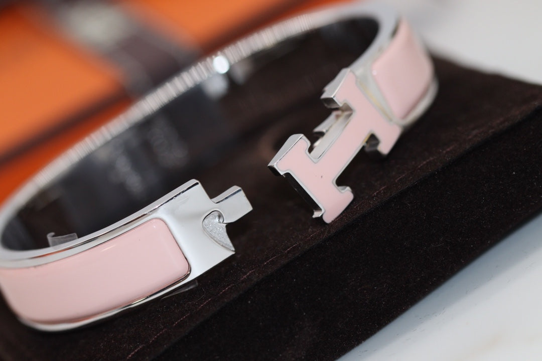 [：Polaidi Jewelry]H BRACELET 12MM PINK