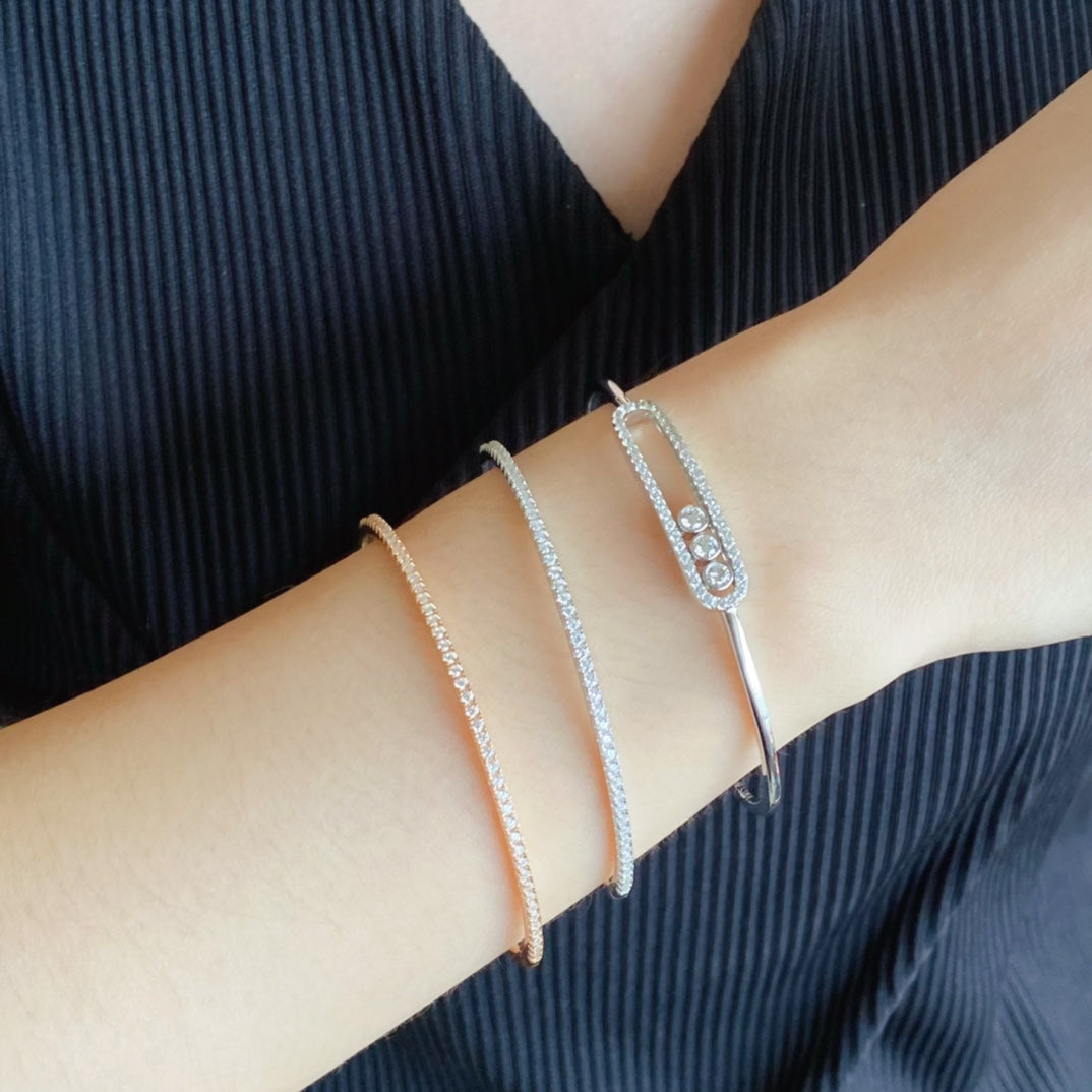 [Polaidi Jewelry]MINI DIAMOND TENNIS BRACELET