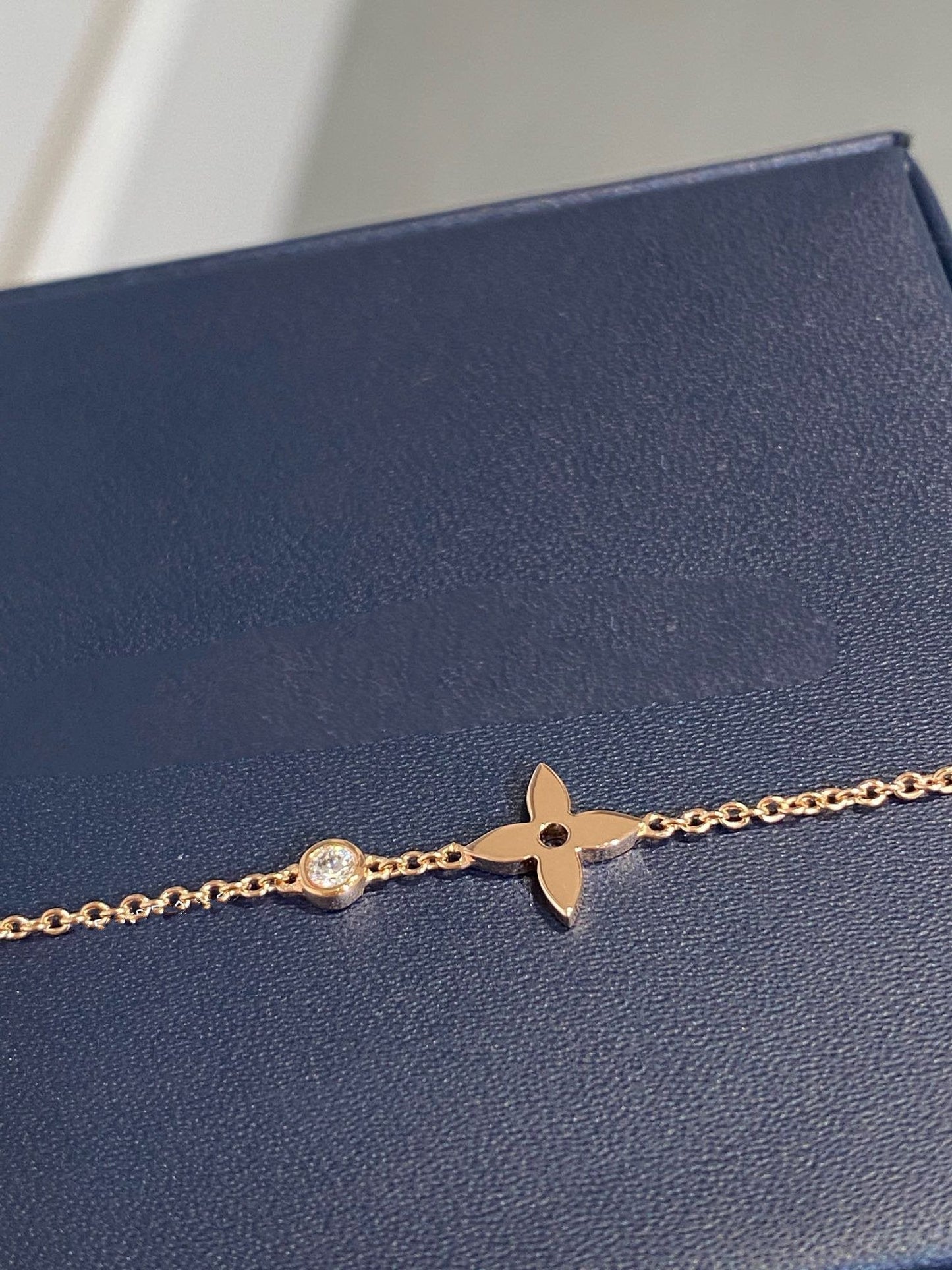 [Polaidi Jewelry]STAR DIAMOND PINK GOLD BRACELET