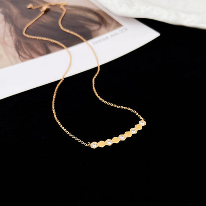 [Polaidi Jewelry]BEE MY LOVE DIAMOND NECKLACE