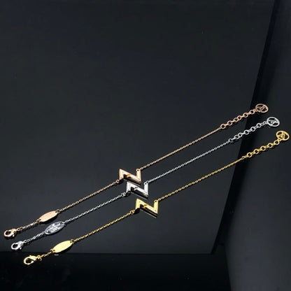 [Polaidi Jewelry]VOLT LV LOGO BRACELET