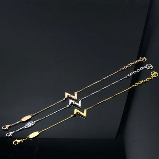 [Polaidi Jewelry]VOLT LV LOGO BRACELET