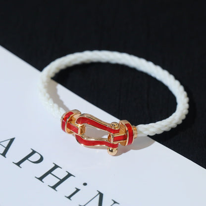 [Polaidi Jewelry]FORCE 10 WHITE TEXTILE DIAMOND PAVED
