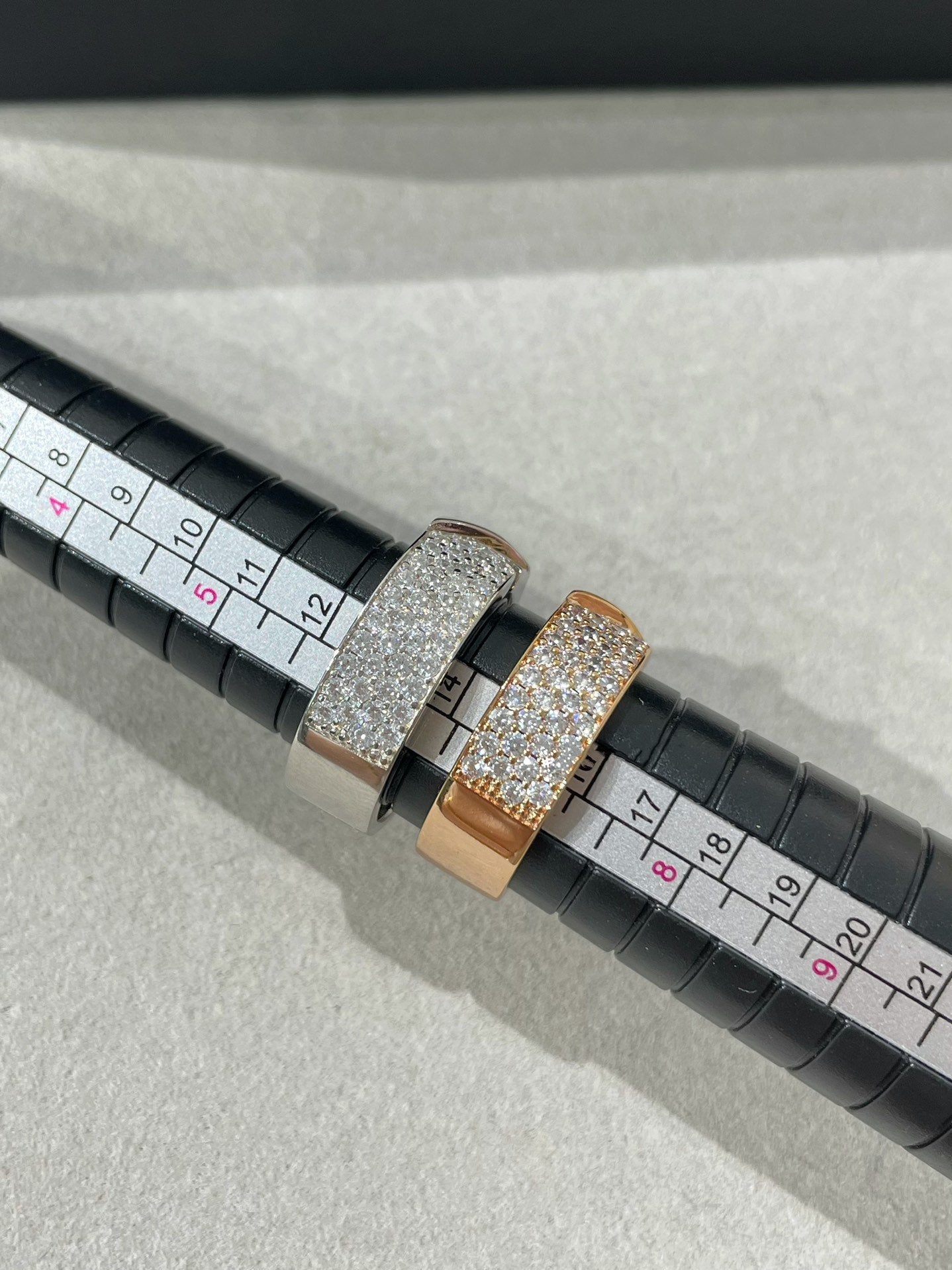 [Polaidi Jewelry]LIENS EVIDENCE  DIAMOND PAVED RING