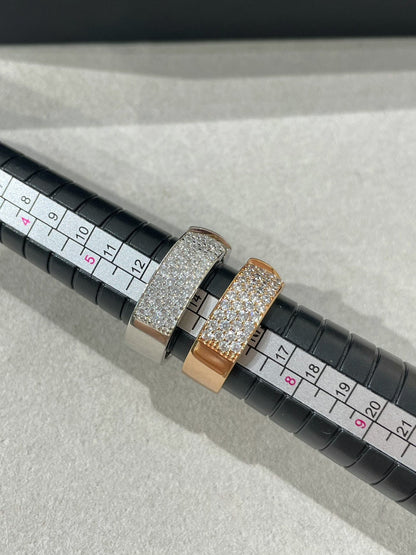 [：Polaidi Jewelry]LIENS EVIDENCE  DIAMOND PAVED RING
