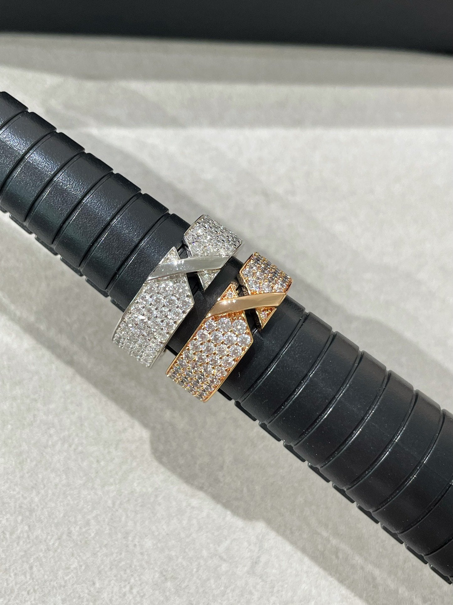 [Polaidi Jewelry]LIENS EVIDENCE  DIAMOND PAVED RING