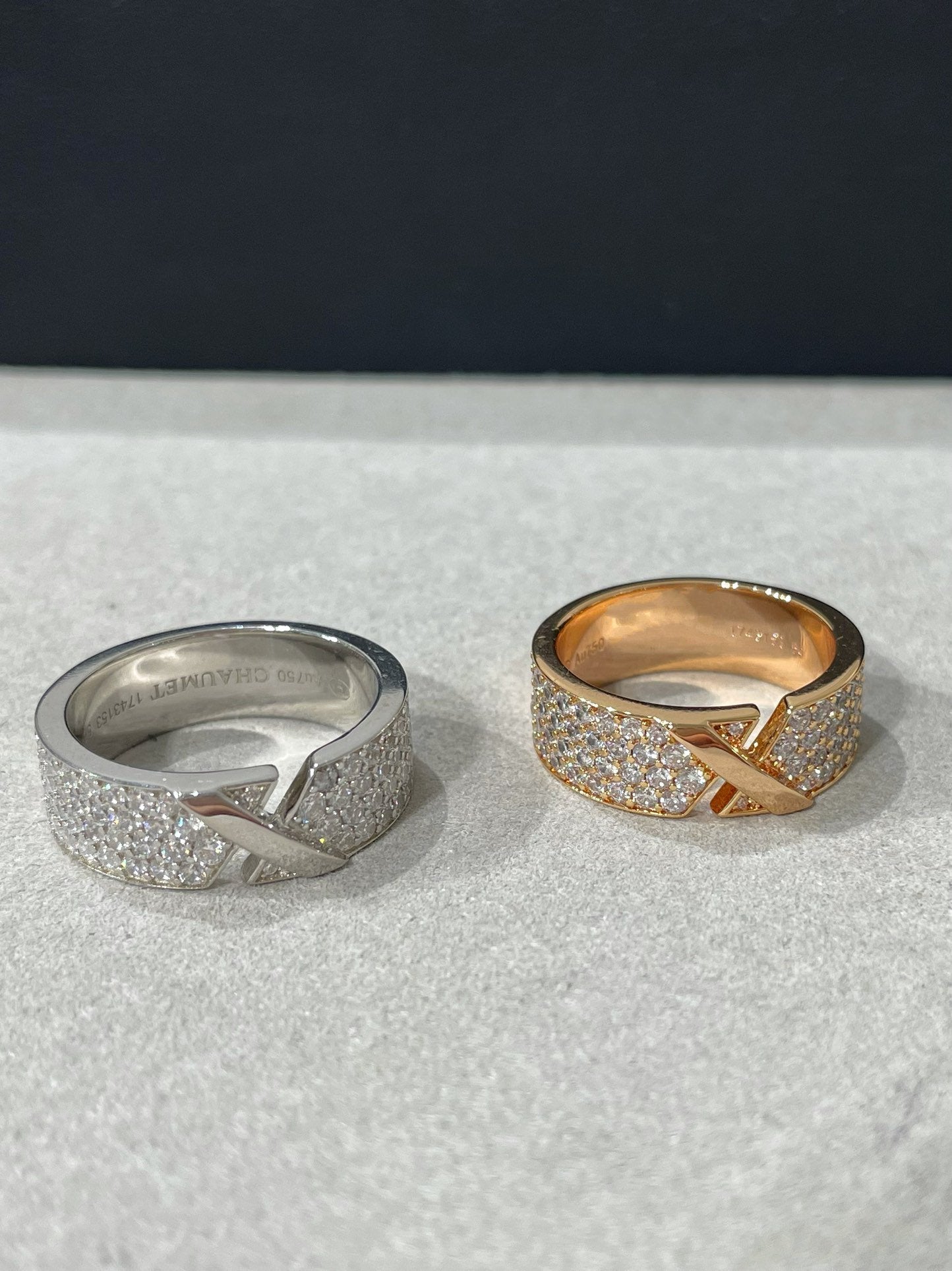 [：Polaidi Jewelry]LIENS EVIDENCE  DIAMOND PAVED RING