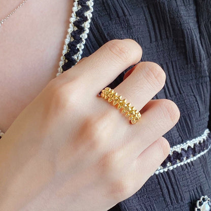 [：Polaidi Jewelry]CLASH 5.5MM RING