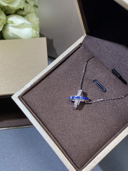 [：Polaidi Jewelry]LIENS DIAMOND SILVER NECKLACE