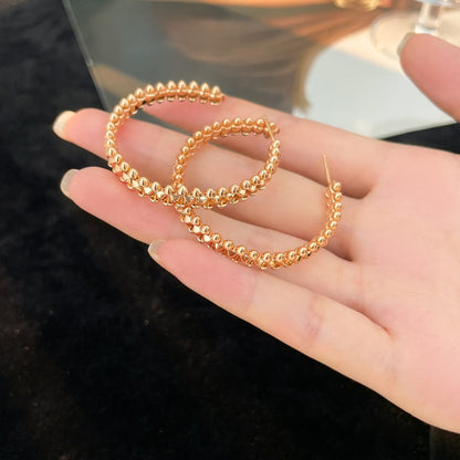 [Polaidi Jewelry]CLASH HOOP EARRINGS