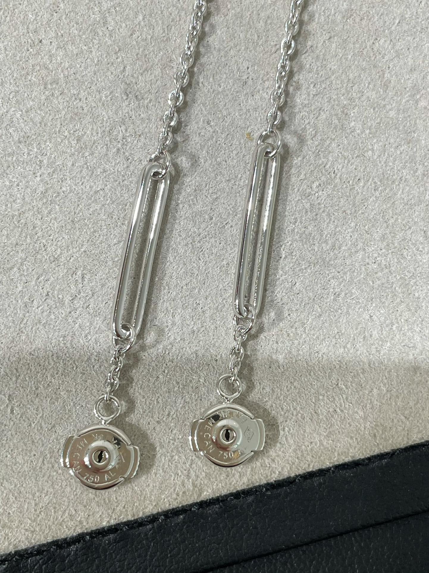 [：Polaidi Jewelry]CHAINE CHAOS DIAMOND DROP EARRINGS
