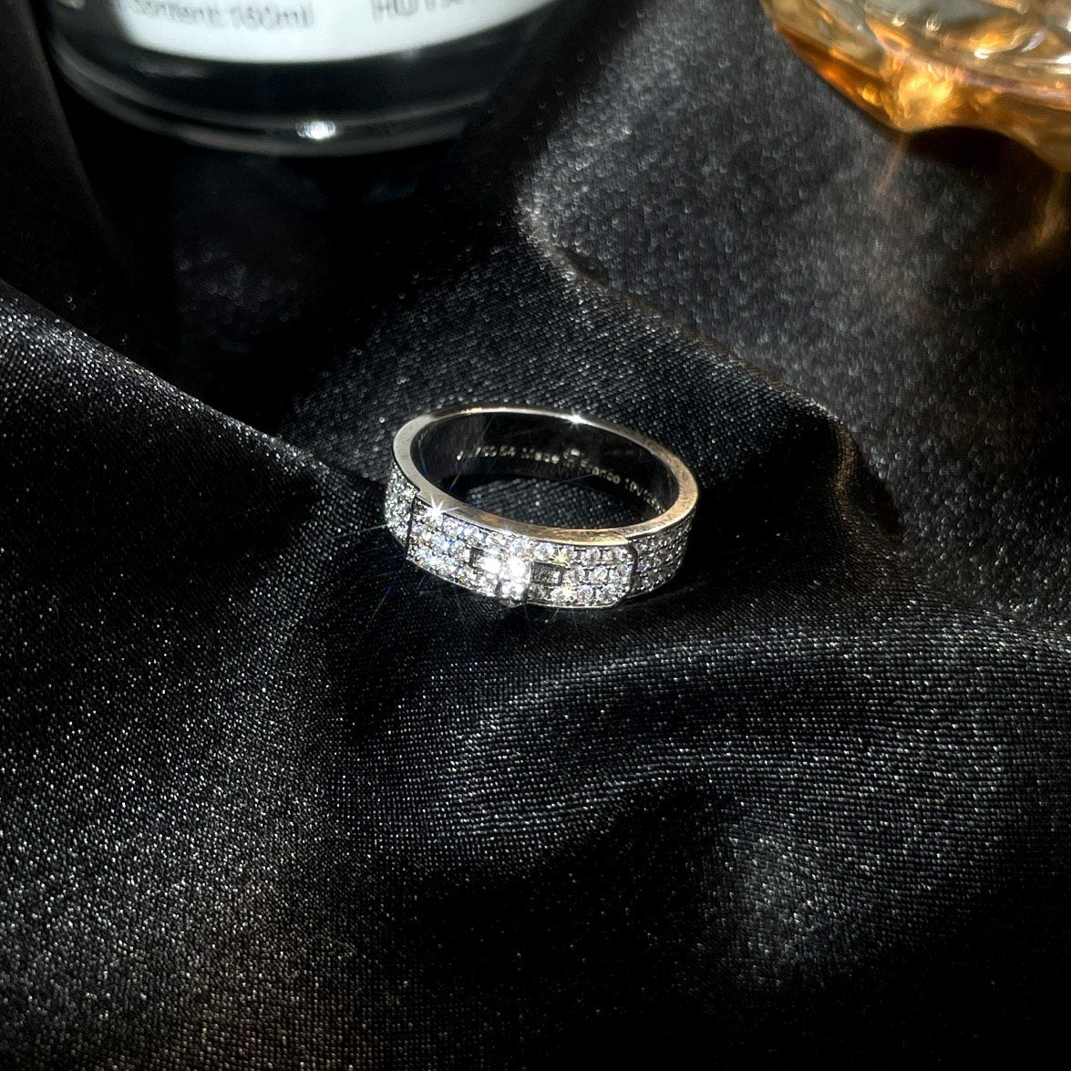 [：Polaidi Jewelry]KELLY SILVER DIAMOND RING