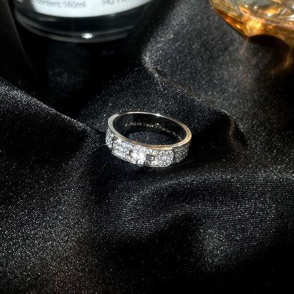 [：Polaidi Jewelry]KELLY SILVER DIAMOND RING