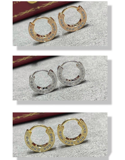 [：Polaidi Jewelry]LOVE DIAMOND EARRINGS