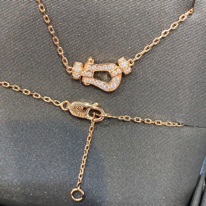 [：Polaidi Jewelry]FORCE 10 DIAMOND PINK GOLD NECKLACE MINI MODEL