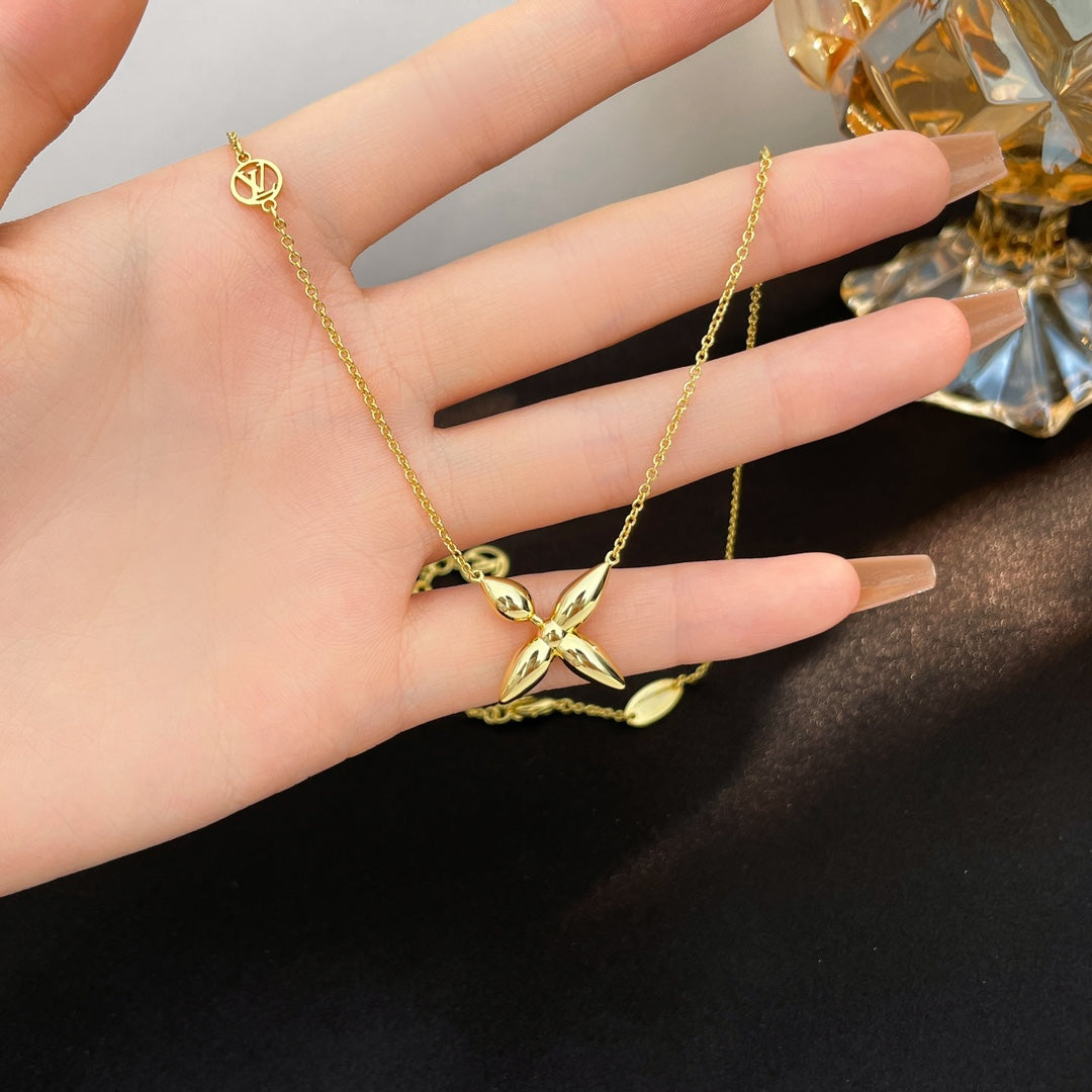 [：Polaidi Jewelry]LOUISETTE GOLD NECKLACE