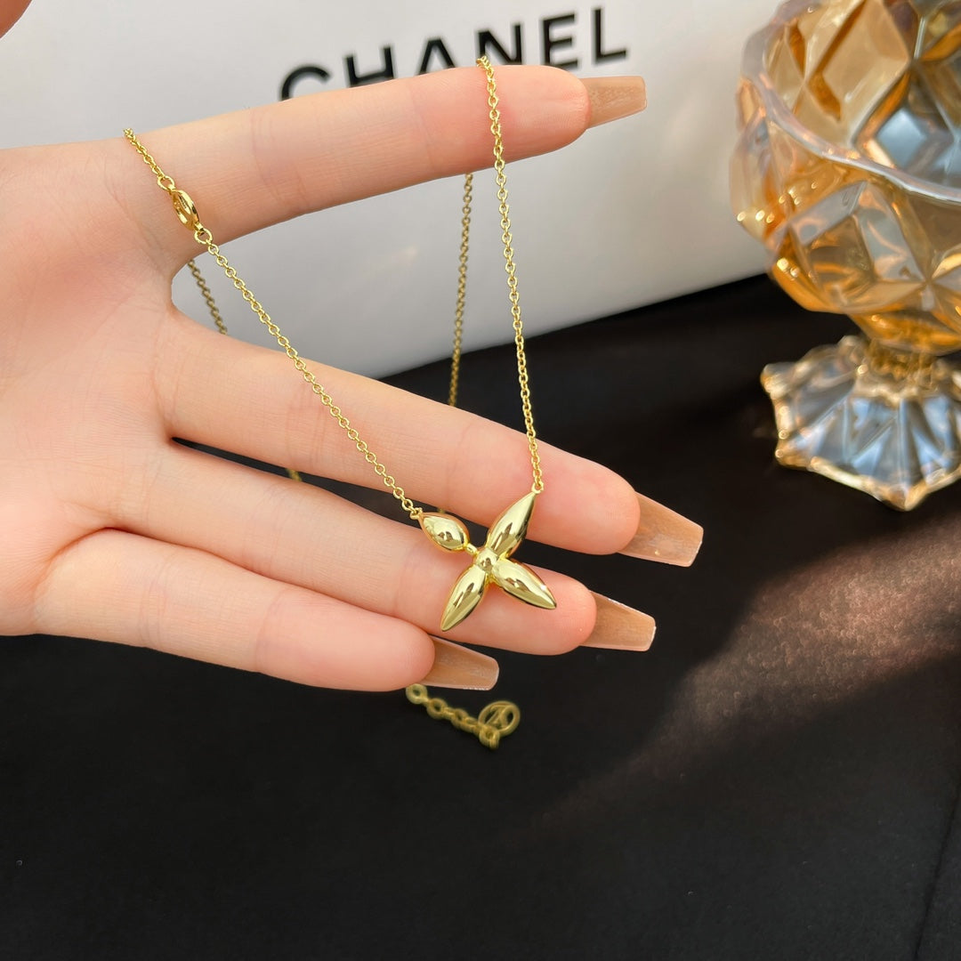 [：Polaidi Jewelry]LOUISETTE GOLD NECKLACE