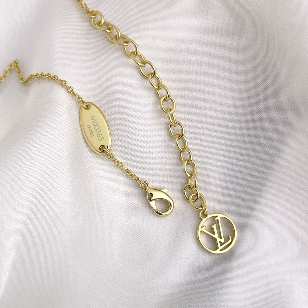 [：Polaidi Jewelry]LOUISETTE GOLD NECKLACE