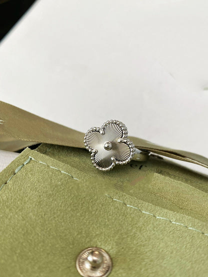 [Polaidi Jewelry]CLOVER SILVER RING