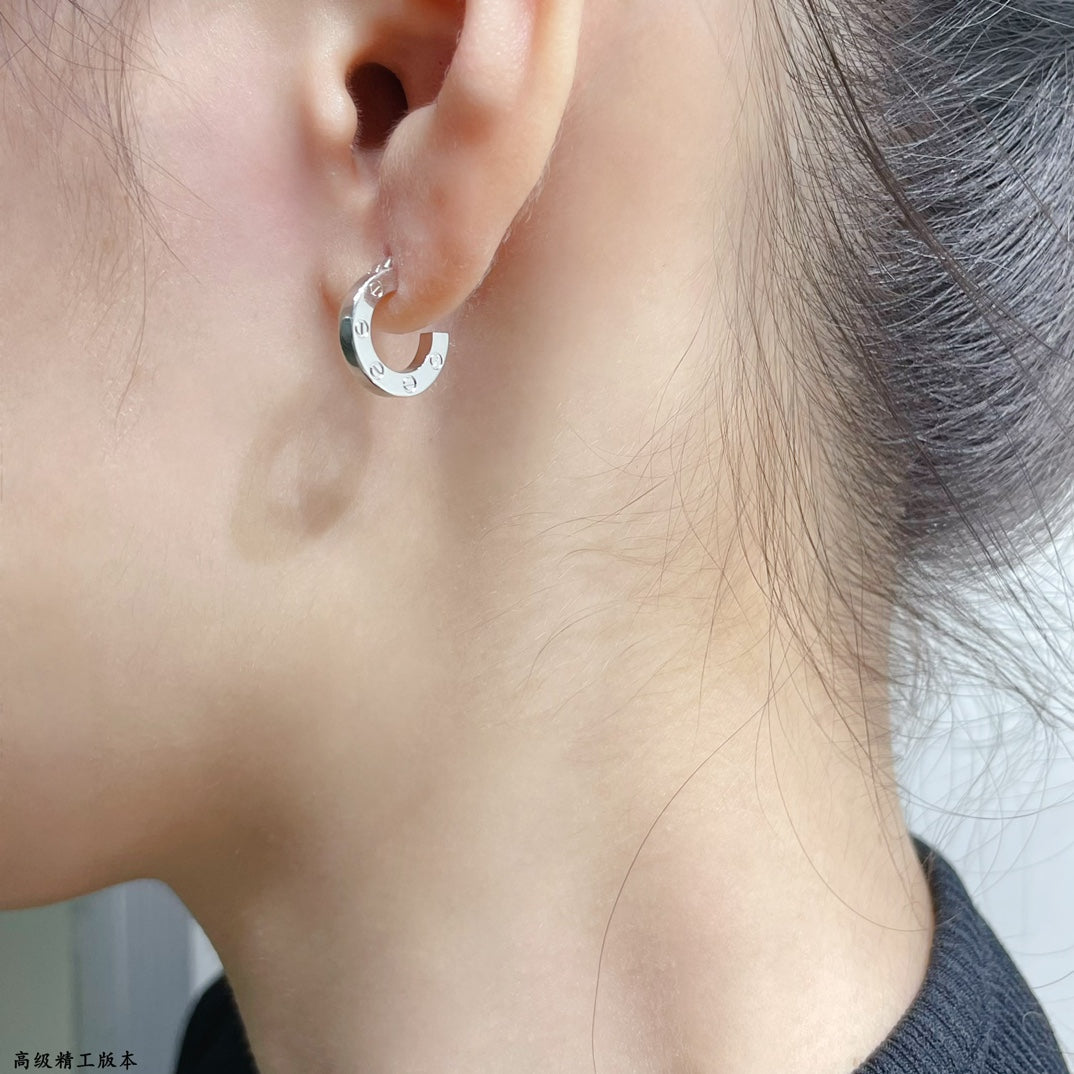 [：Polaidi Jewelry]LOVE MINI EARRINGS