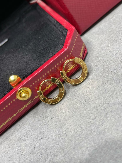 [：Polaidi Jewelry]LOVE MINI EARRINGS