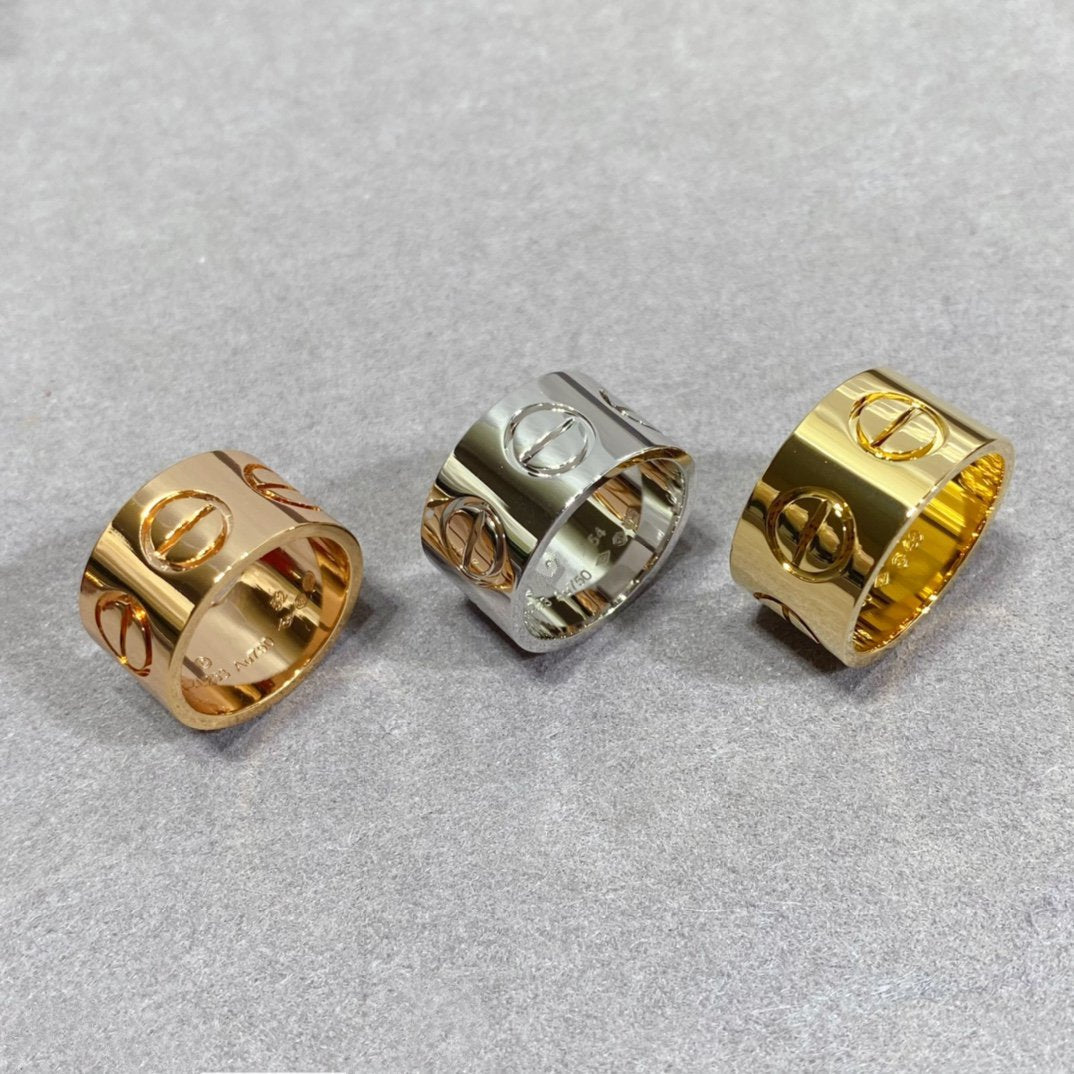 [Polaidi Jewelry]LOVE 11MM LARGE RING