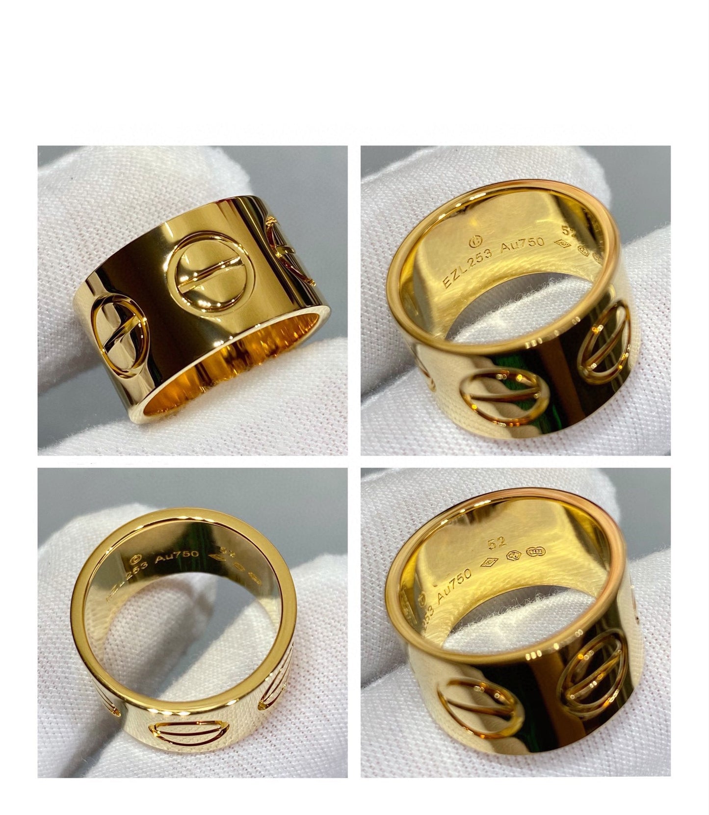 [Polaidi Jewelry]LOVE 11MM LARGE RING