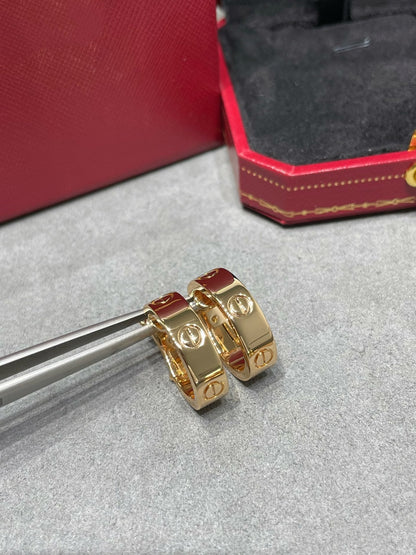 [Polaidi Jewelry]LOVE 5.5MM EARRINGS
