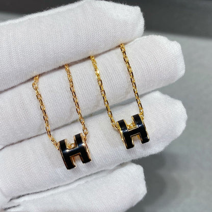[Polaidi Jewelry]MINI POP H NECKLACE