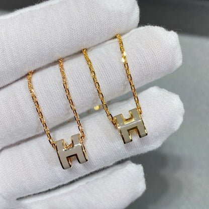[Polaidi Jewelry]MINI POP H NECKLACE