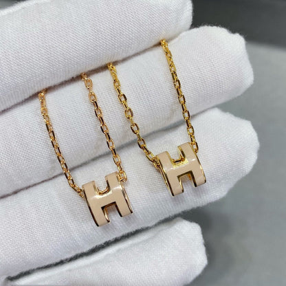 [：Polaidi Jewelry]MINI POP H NECKLACE