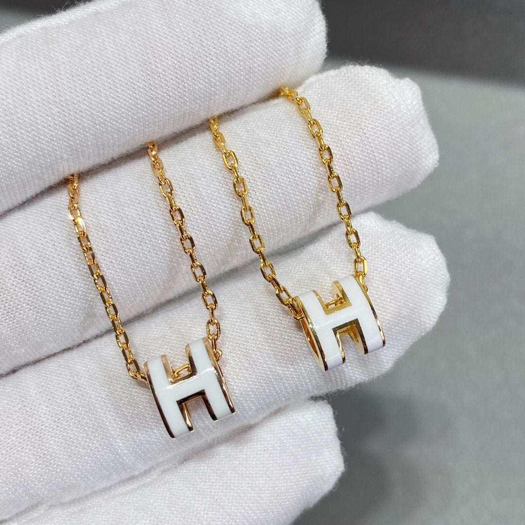 [：Polaidi Jewelry]MINI POP H NECKLACE