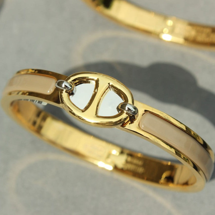 [：Polaidi Jewelry]CLIC CHAINE GOLD BRACELET