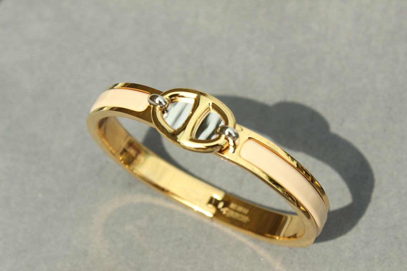 [Polaidi Jewelry]CLIC CHAINE GOLD BRACELET