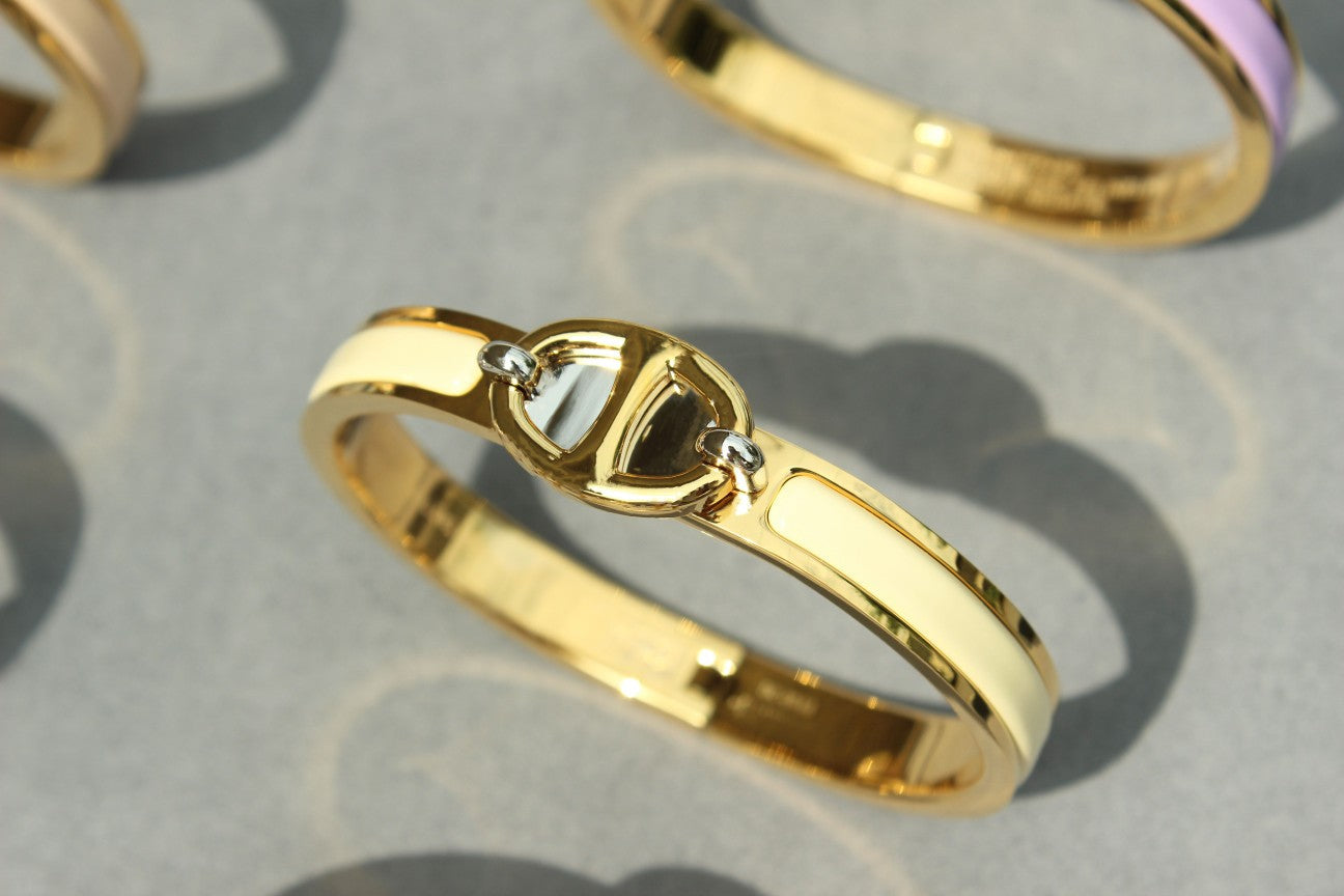 [：Polaidi Jewelry]CLIC CHAINE GOLD BRACELET