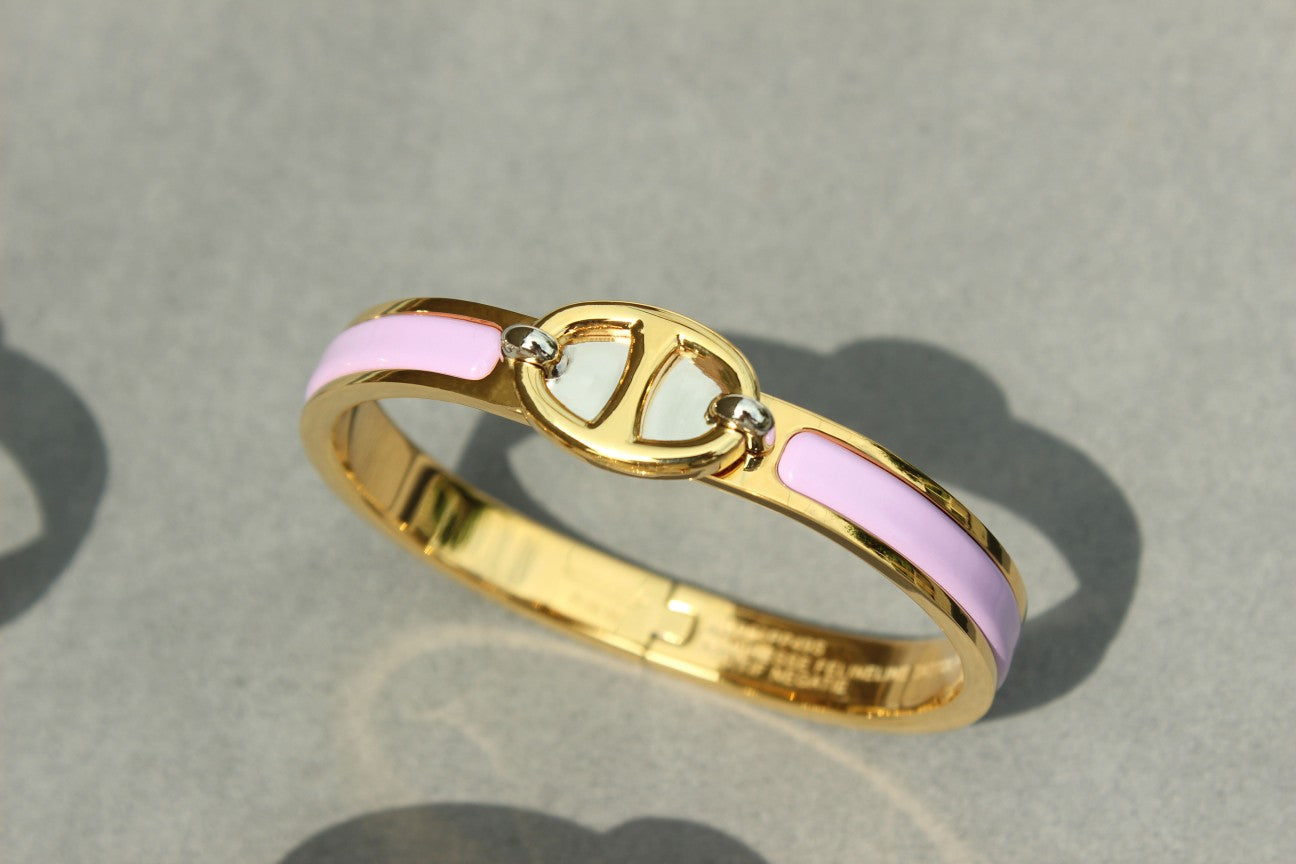 [Polaidi Jewelry]CLIC CHAINE GOLD BRACELET