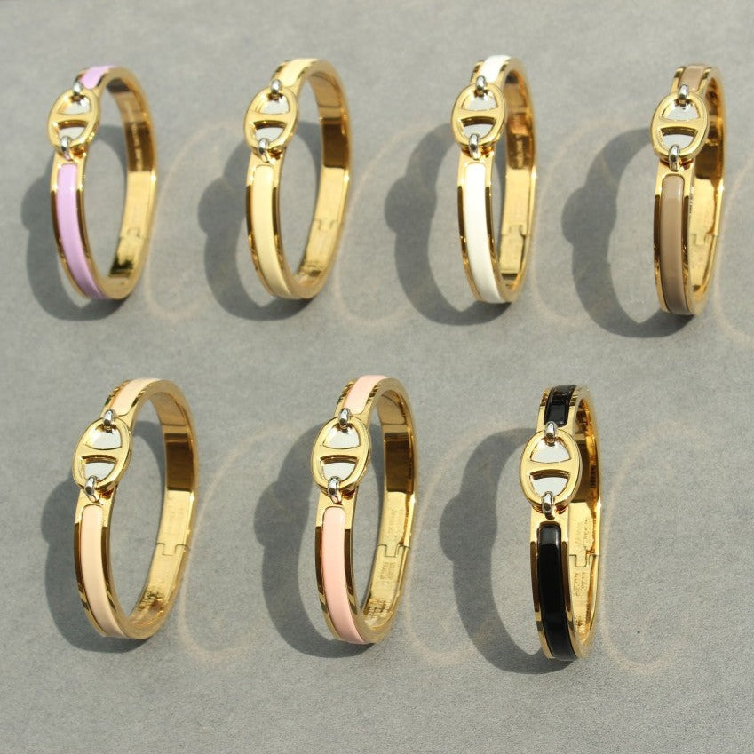 [：Polaidi Jewelry]CLIC CHAINE GOLD BRACELET