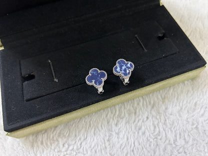 [：Polaidi Jewelry]CLOVER PIETERSITE MEDIUM STUD EARRINGS