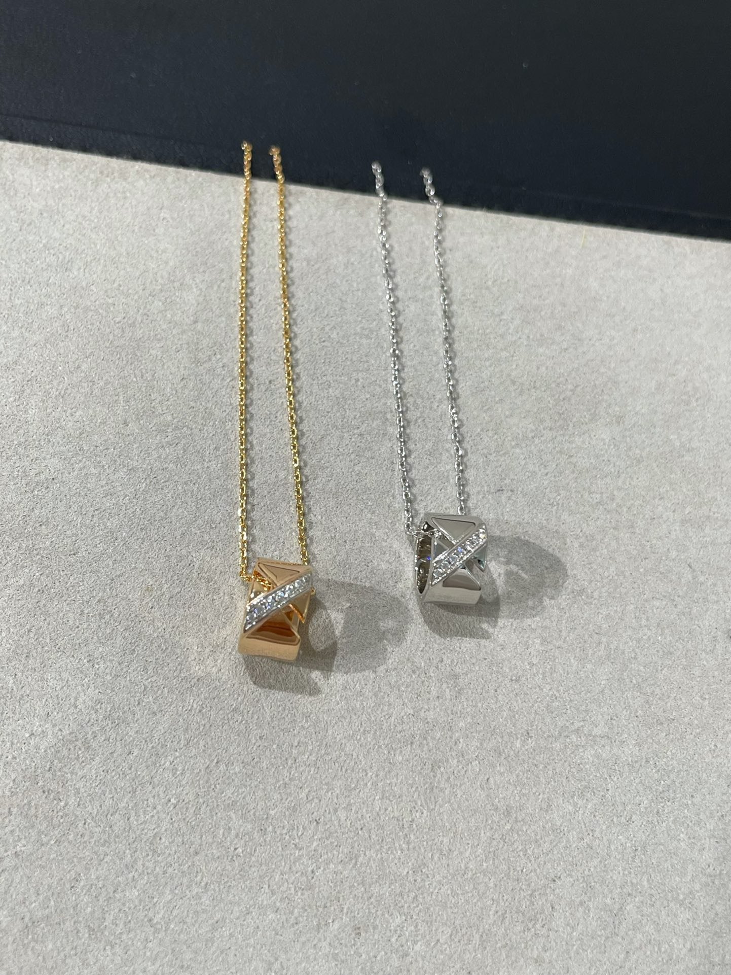 [：Polaidi Jewelry]LIENS EVIDENCE DIAMOND NECKLACE