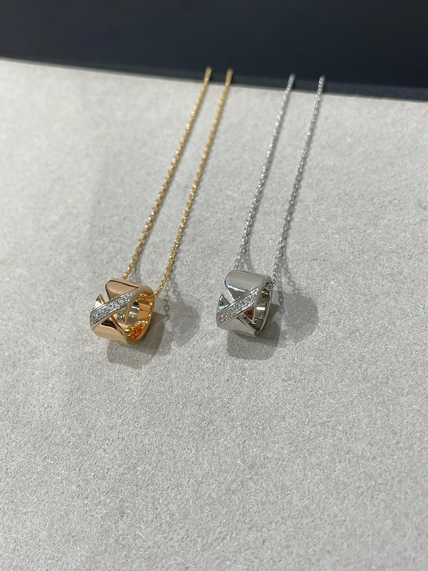 [Polaidi Jewelry]LIENS EVIDENCE DIAMOND NECKLACE