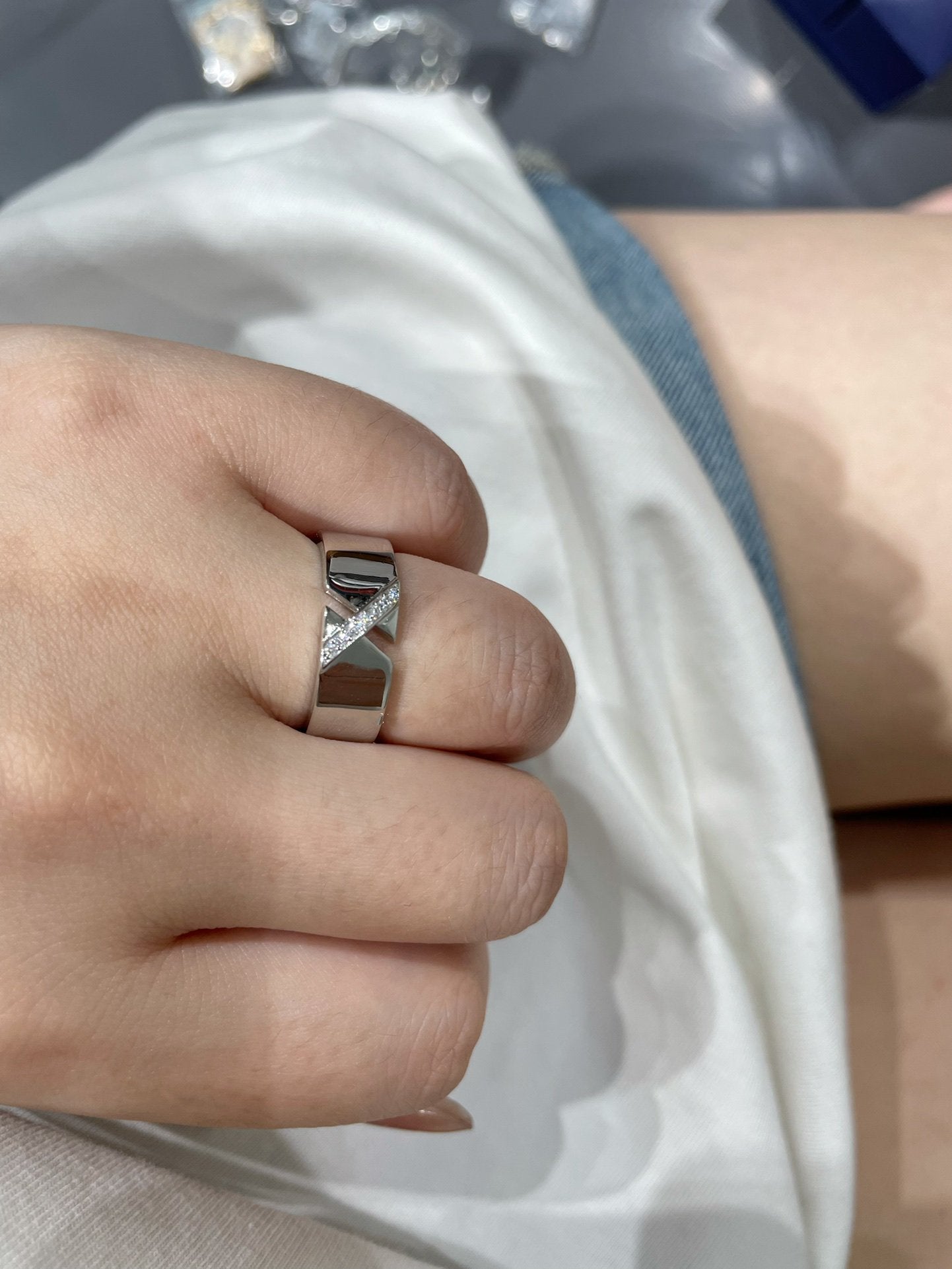 [：Polaidi Jewelry]LIENS EVIDENCE DIAOMOND RING