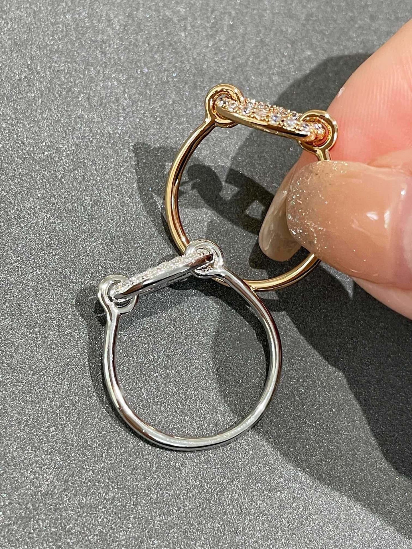 [Polaidi Jewelry]RONDE SMALL DIAMOND RING